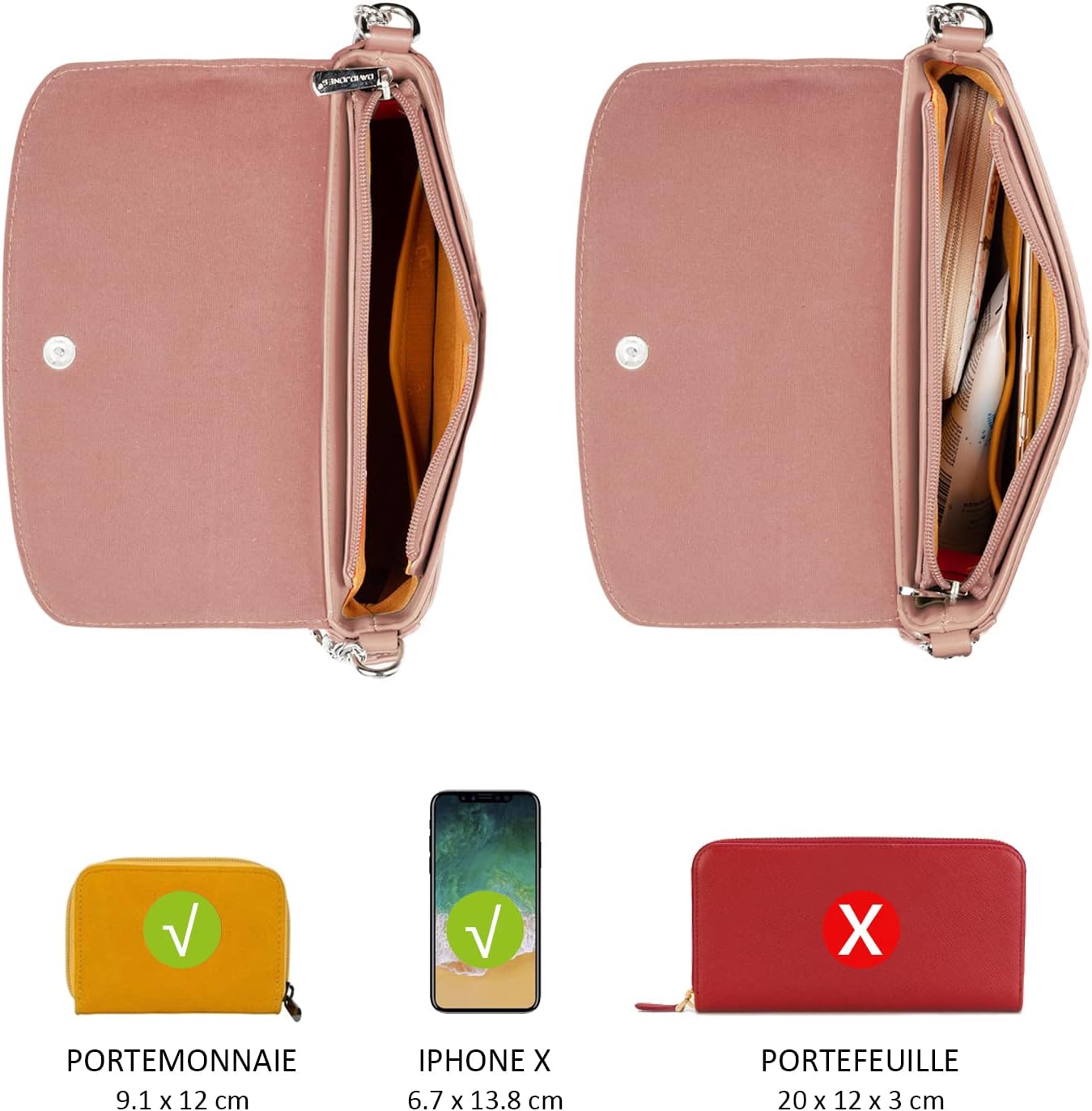 Thumbnail 6 de David Jones Piccola Borsa a Tracolla 23 cm