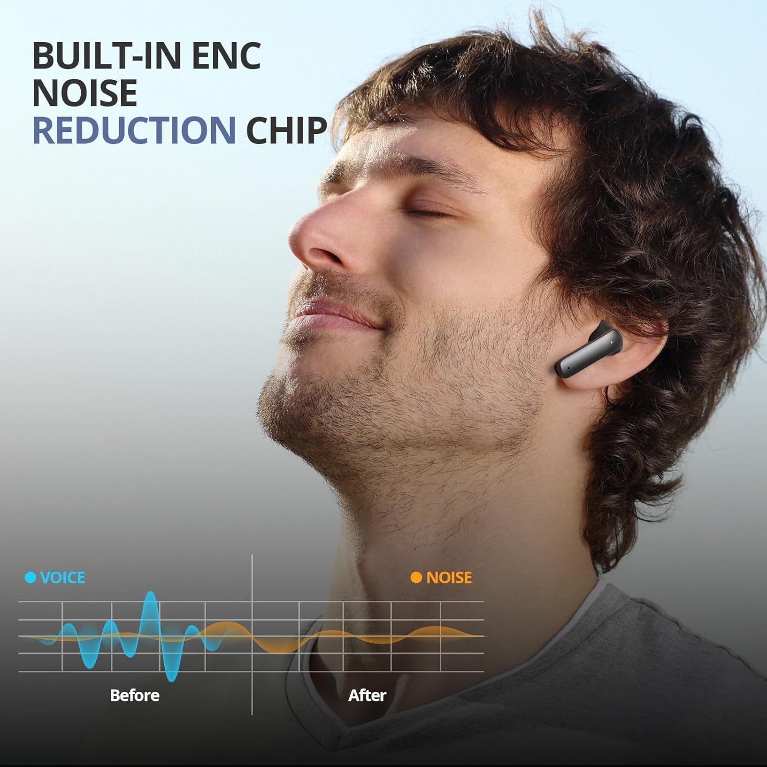 Thumbnail 6 de YOHOTA Wireless Earbuds: Bluetooth 5.4 In-Ear Headphones with ANC, 48H Playtime and IP7 Waterproof