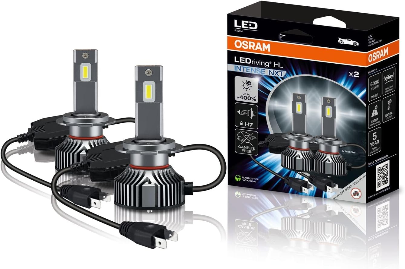 Thumbnail 4 de OSRAM LEDriving HL INTENSE NXT H4 LED-lampa för hel- och halvljus, 6 000 K