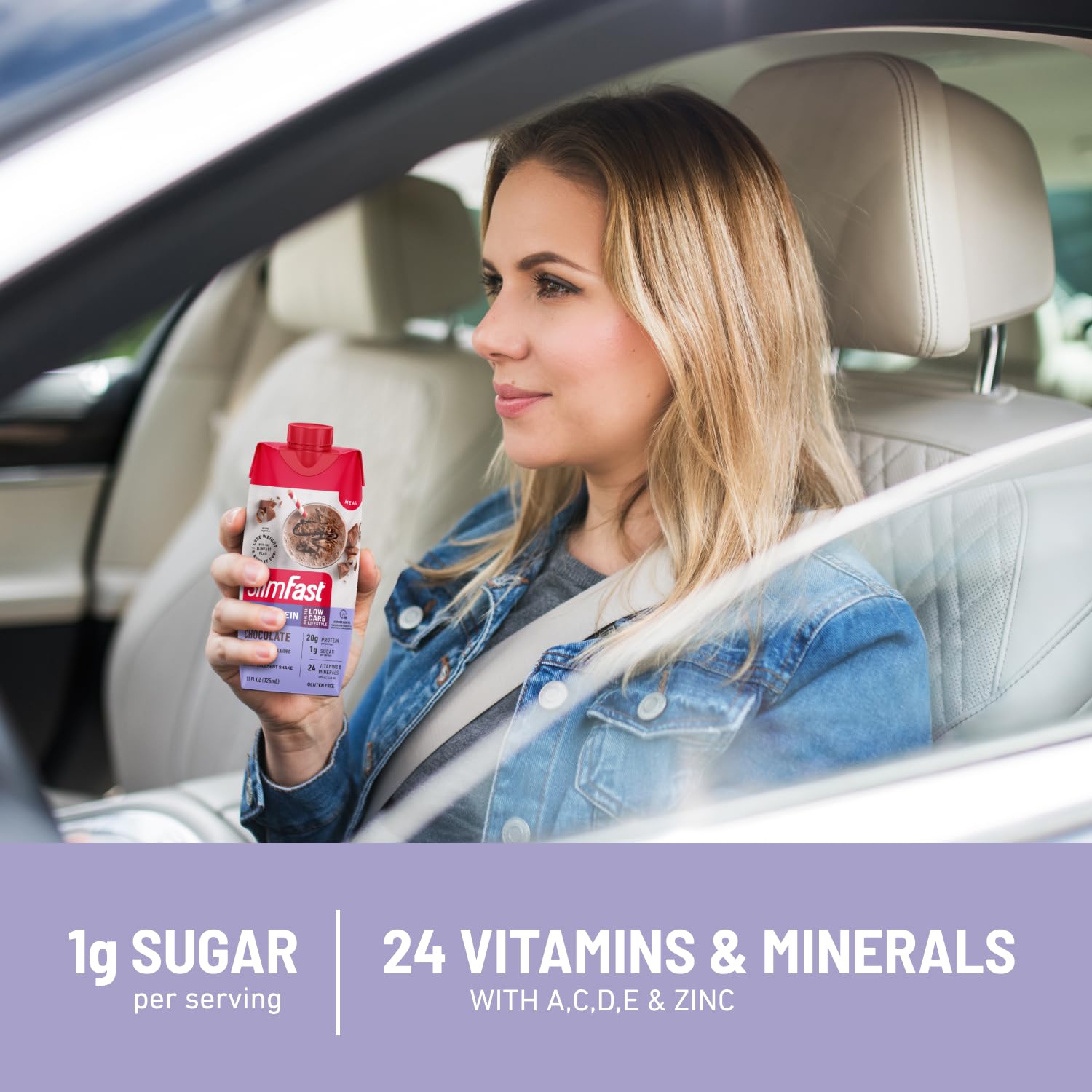 Thumbnail 5 de SlimFast Meal Replacement Shake 20g Protein