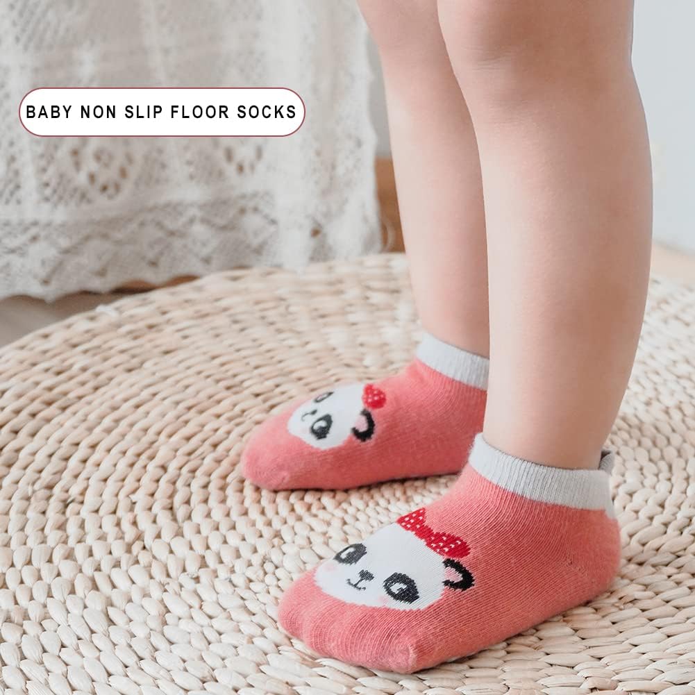 Thumbnail 6 de Exemaba Baby Non Slip Grips Ankle Socks 5 Pairs