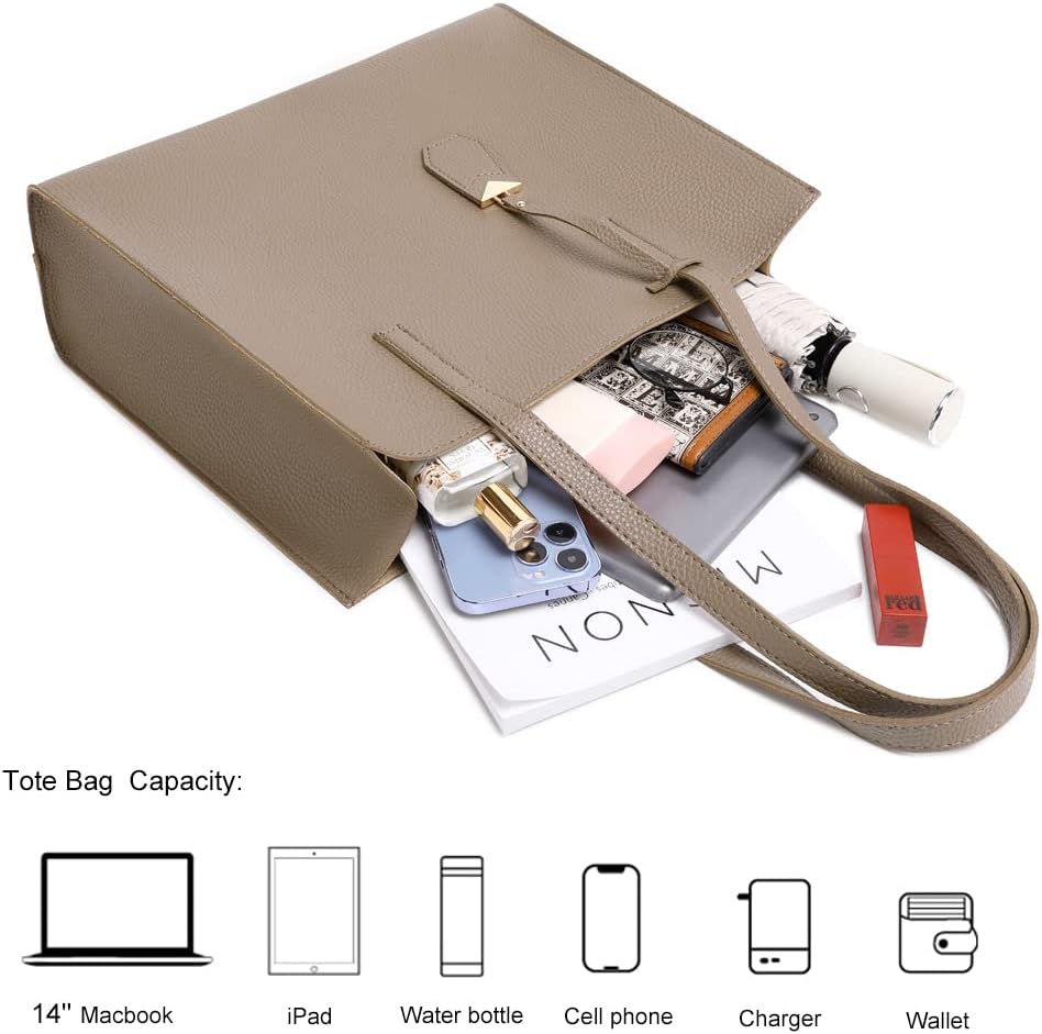 Detalle de MORGLOVE Large tote bag 36.5cm A4-ready