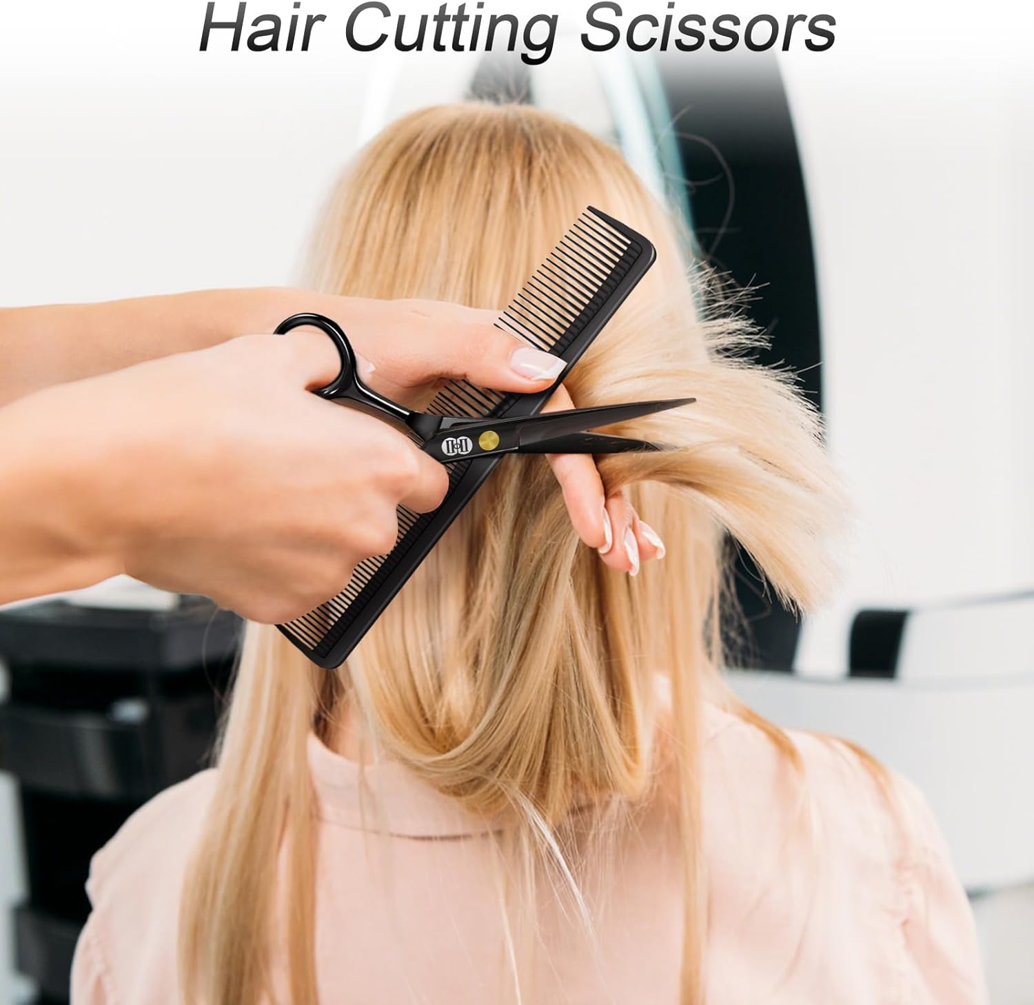 Detalle 2 de CIICII 6.7 Inch Hair Cutting Scissors Set