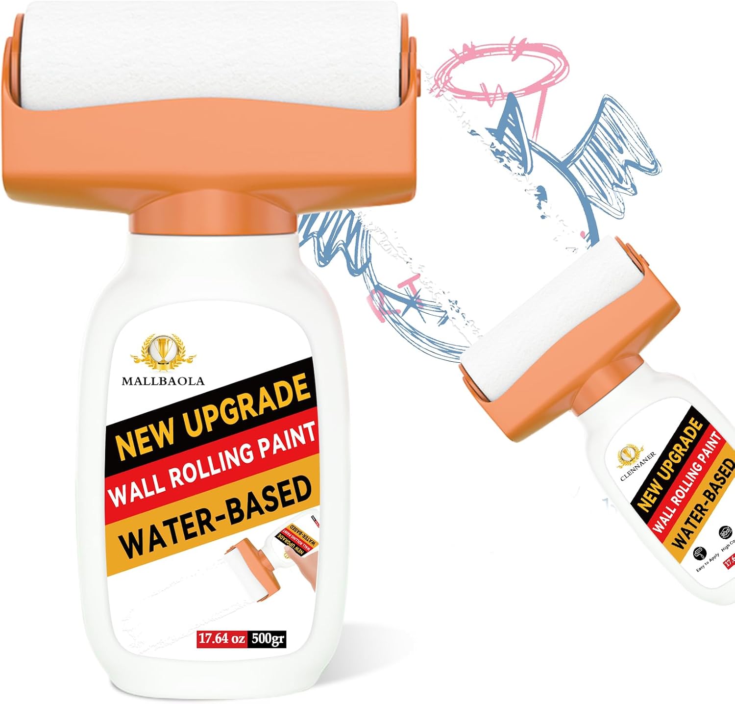 Detalle de Vernice Bianca Muro Interno 500g con Kit di Riparazione Portatile e Integrato