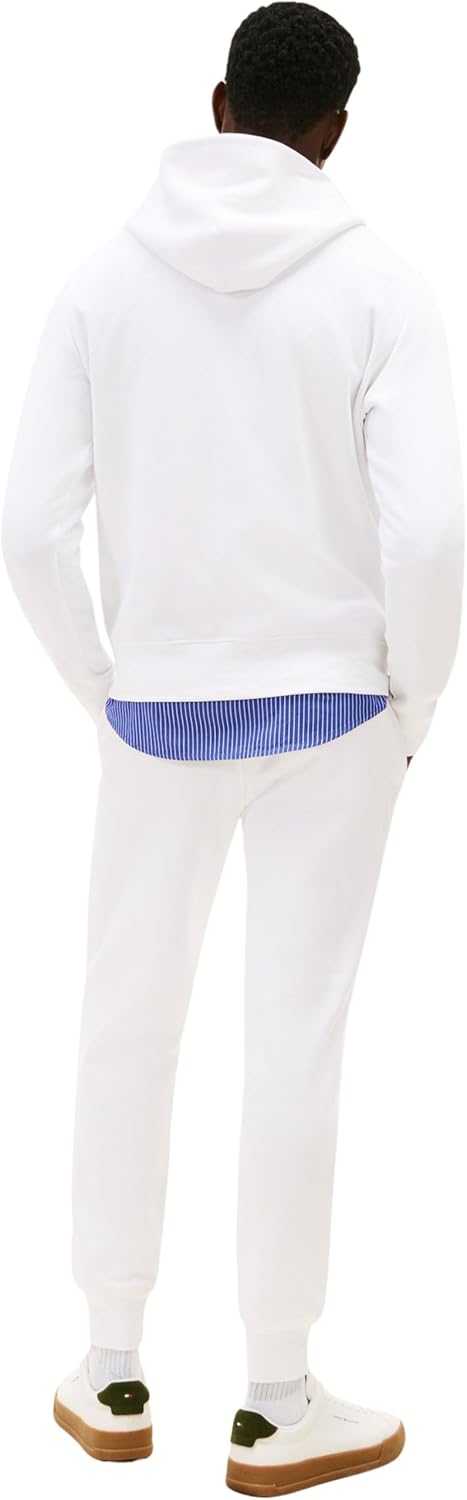 Detalle de Tommy Hilfiger Men’s Flag Logo Tracksuit with Hood (Two-Piece Set)