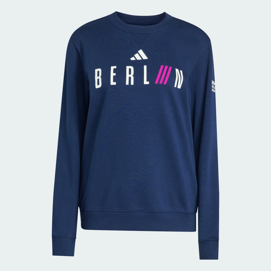 Detalle 2 de Adidas Sudadera BMW Berlin Marathon 2025 azul
