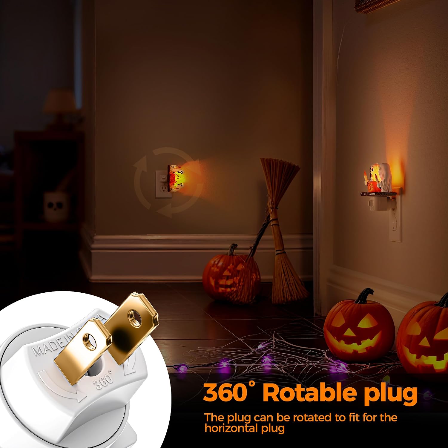 Detalle de Briignite Ghost Night Light 2-Pack