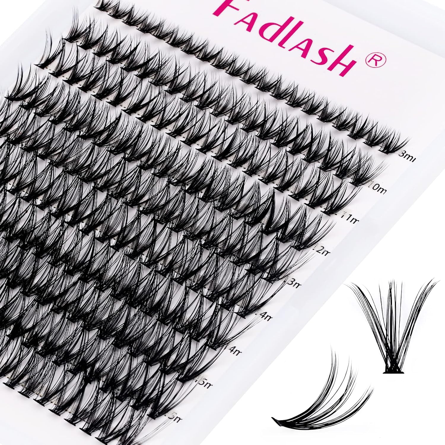 Detalle de FADLASH Wimperncluster 30D 0,07mm für Wimpernverlängerung