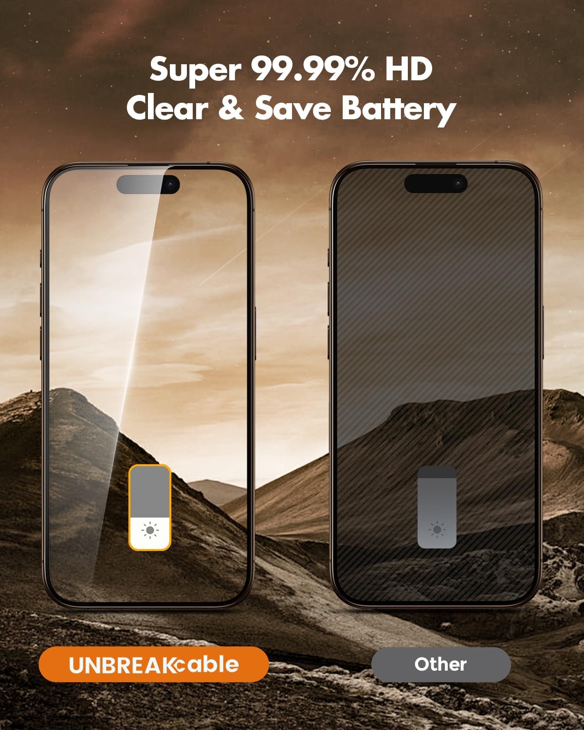Thumbnail 6 de UNBREAKcable Película de Privacidad para iPhone 16 Pro