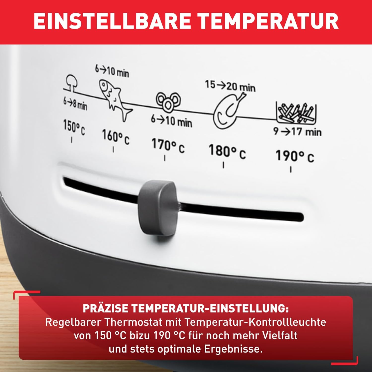 Thumbnail 3 de Tefal Fritteuse mit Ölfilter 150–190°C 🍟