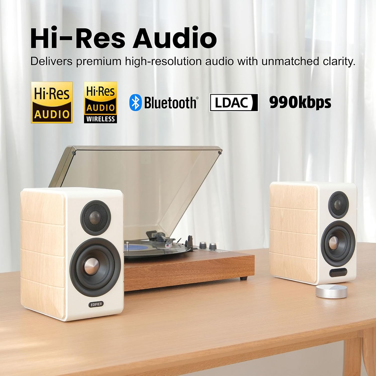 Thumbnail 2 de Edifier S880DB MKII 88W Hi‑Res Bookshelf Speakers