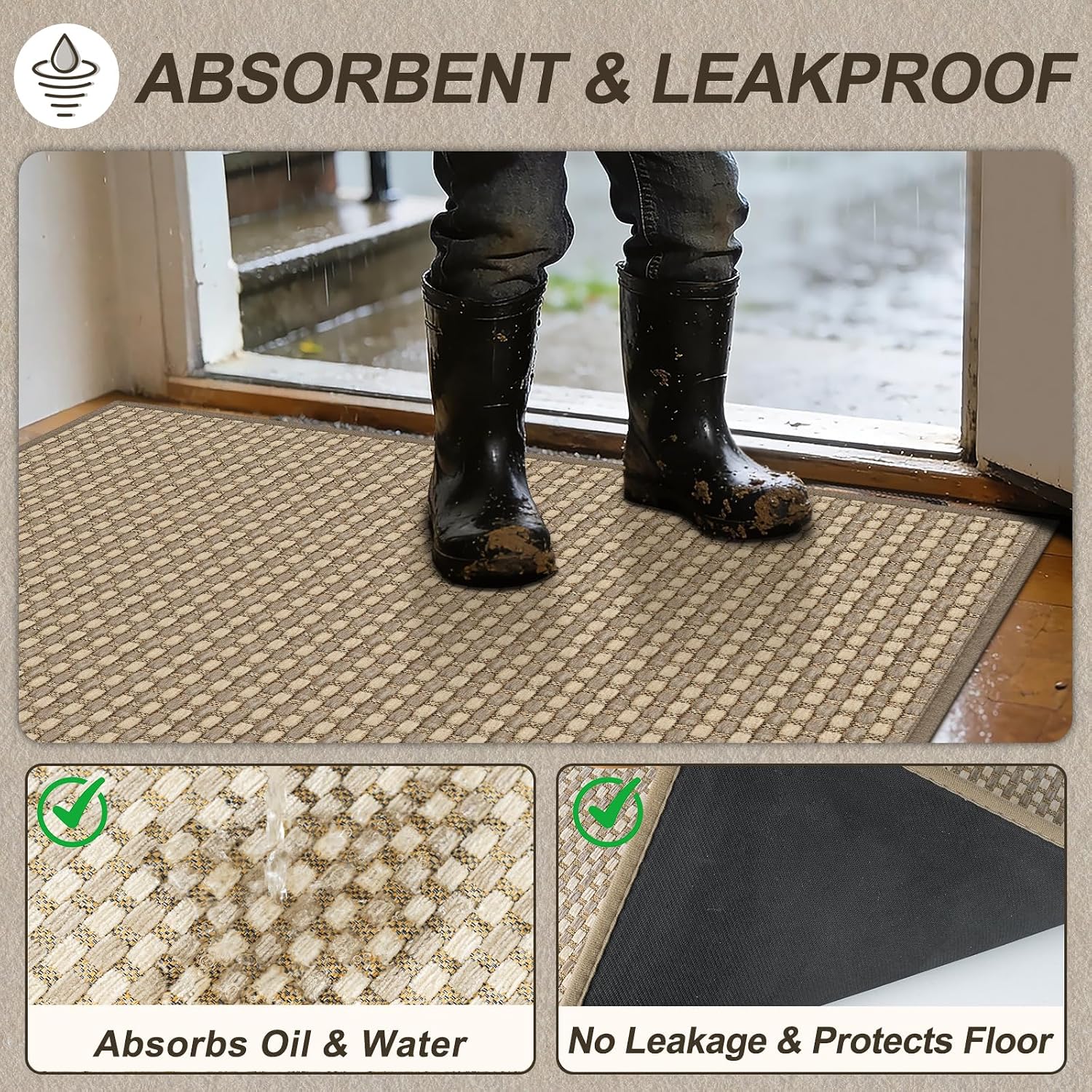 Thumbnail 3 de VSIWB Indoor Door Mat, 32" x 48