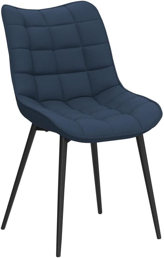 Detalle 2 de WOLTU Esszimmerstühle 6er Set – gepolstert, Samt, Rückenlehne