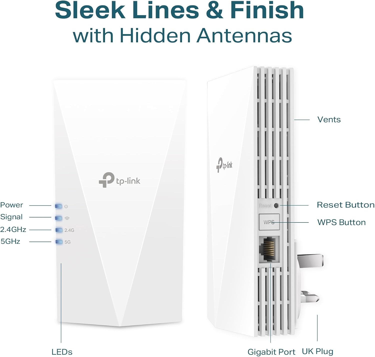 Detalle 2 de TP-Link RE700X WiFi 6 extender, AX3000