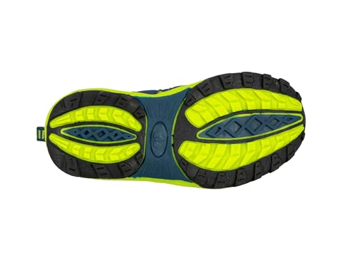 Detalle 2 de Lico Fremont Trekking-& Wanderhalbschuhe für Unisex | Petrol Lemon Blau, 28 EU