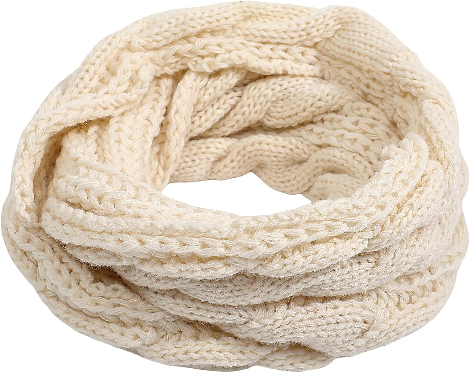 Infinity Knit Winter Scarf for Women 🧣