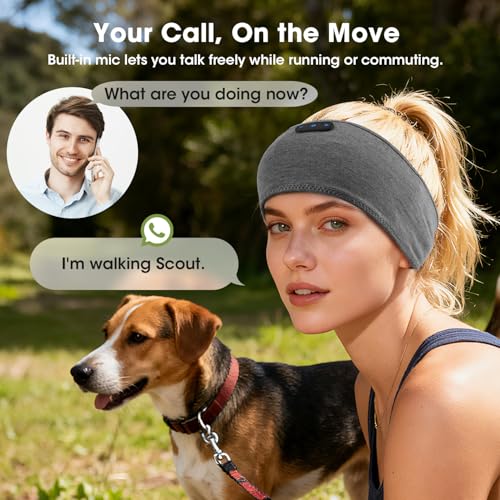 Thumbnail 6 de LC-dolida Bandeau Bluetooth Écouteurs – 5 en 1 pour sommeil, sport et bien-être