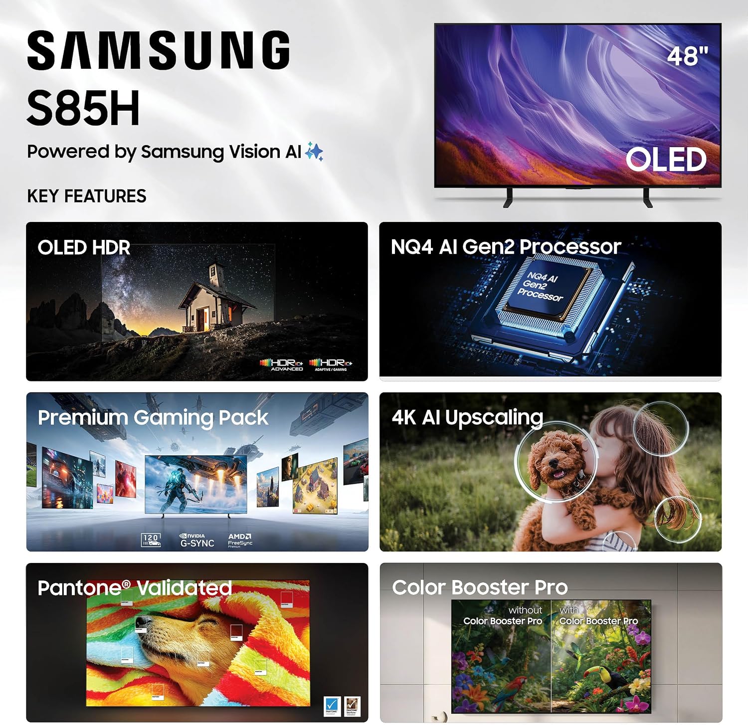 Detalle de Samsung OLED TV, 48-inch