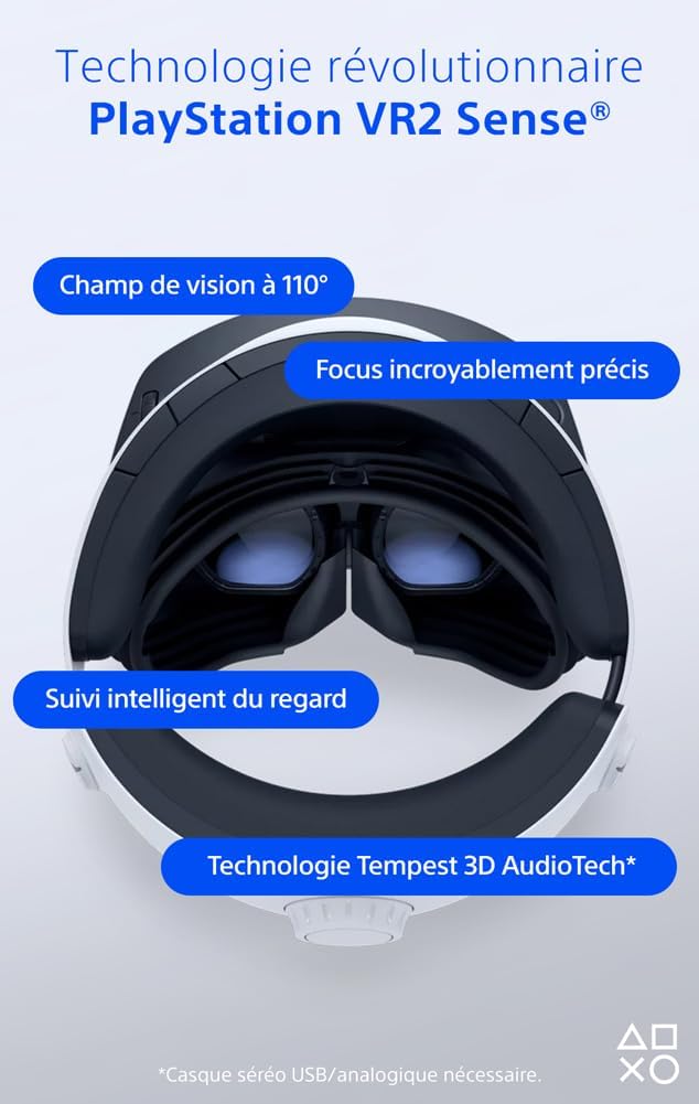 Detalle 2 de Sony PlayStation VR2 – Casque de Réalité Virtuelle pour PS5