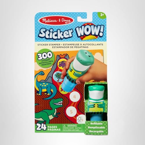 Thumbnail 9 de Melissa & Doug Sticker Wow Stamper & Activity Pad – Dinosaur