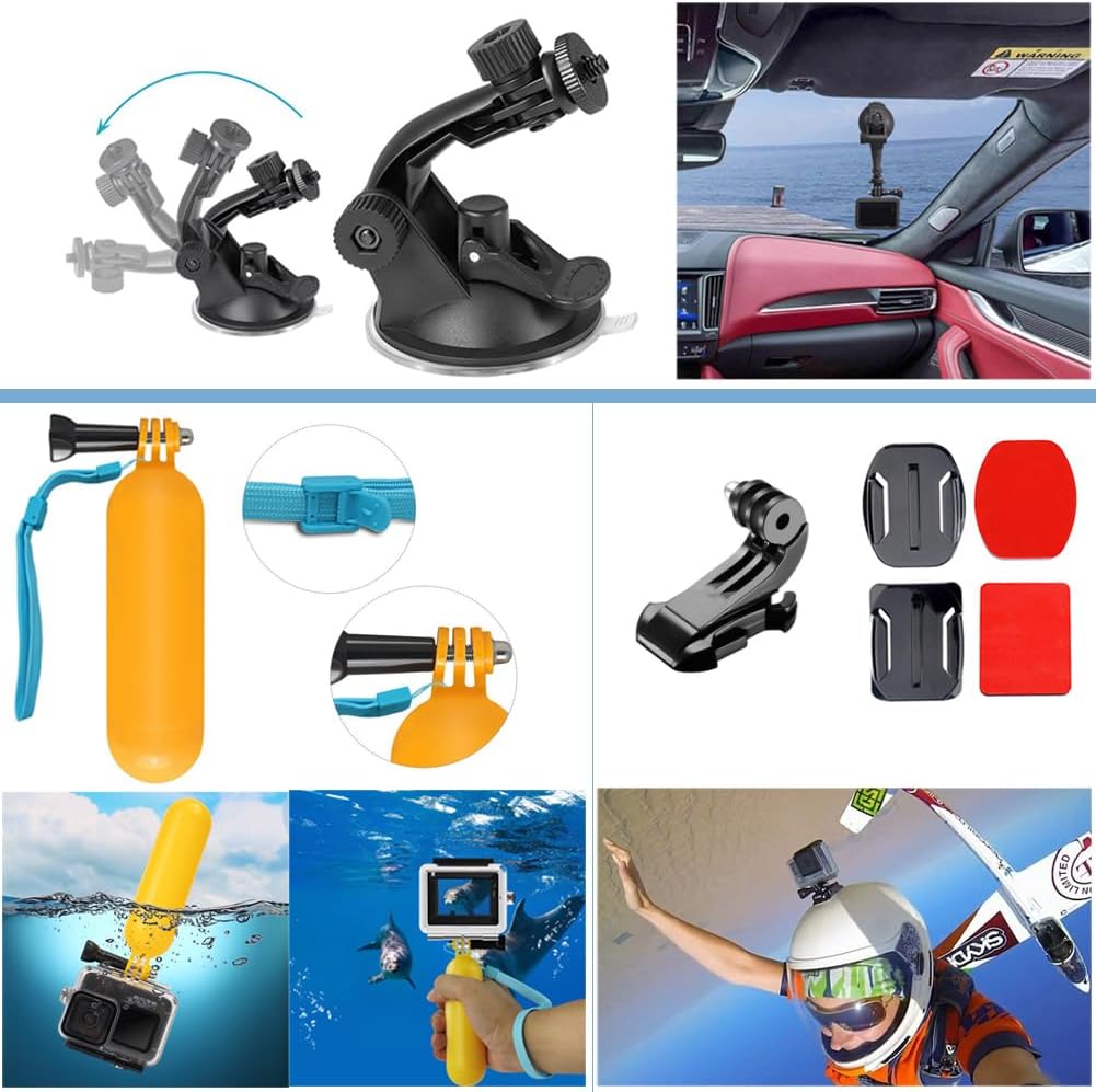 Thumbnail 1 de YEHOLDING 13 in 1 GoPro Accessory Kit