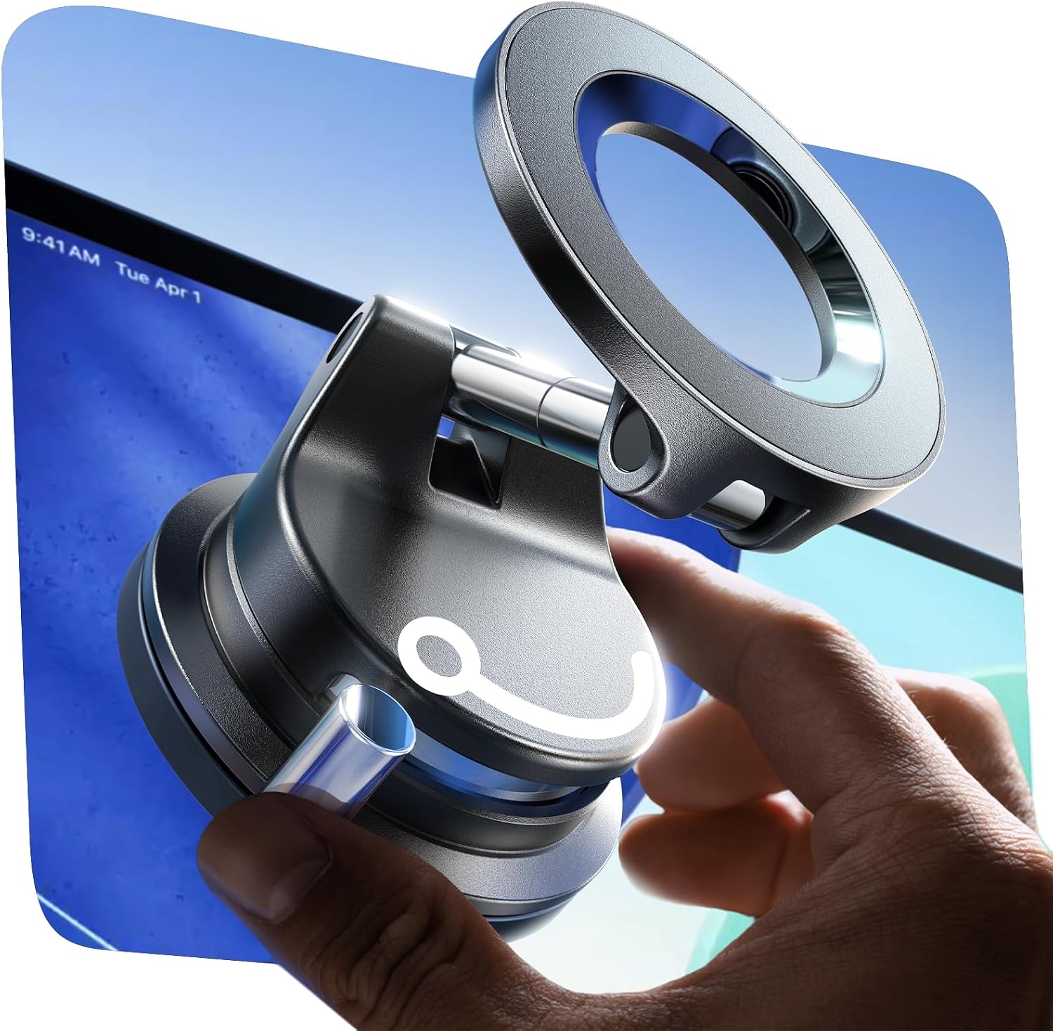 Detalle de LISEN Magsafe Car Mount magnetic phone holder