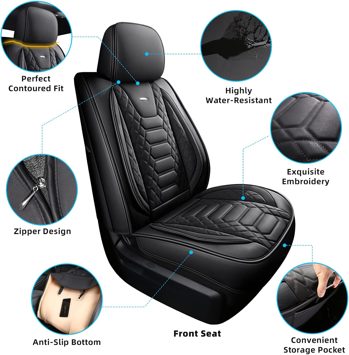 Thumbnail 4 de FREESOO Tundra Seat Covers 2014-2021