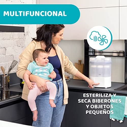 Thumbnail 2 de Chicco Esterilizador Eléctrico All in One: desinfección rápida y secado para biberones, sacaleches y chupetes