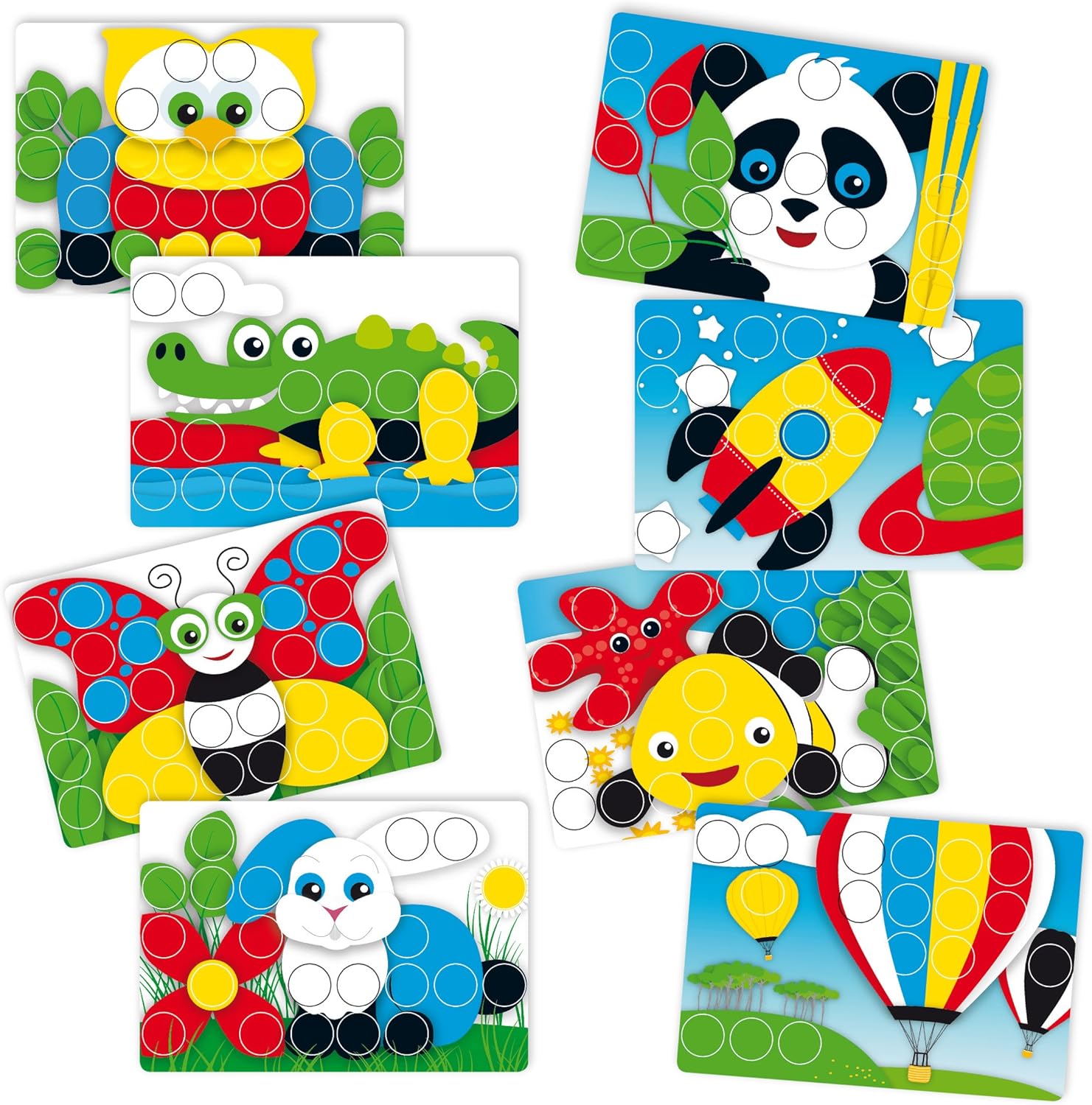 Thumbnail 3 de Quercetti FantaColor Junior Basic – Mosaici per bambini da 2 anni (40 pezzi)