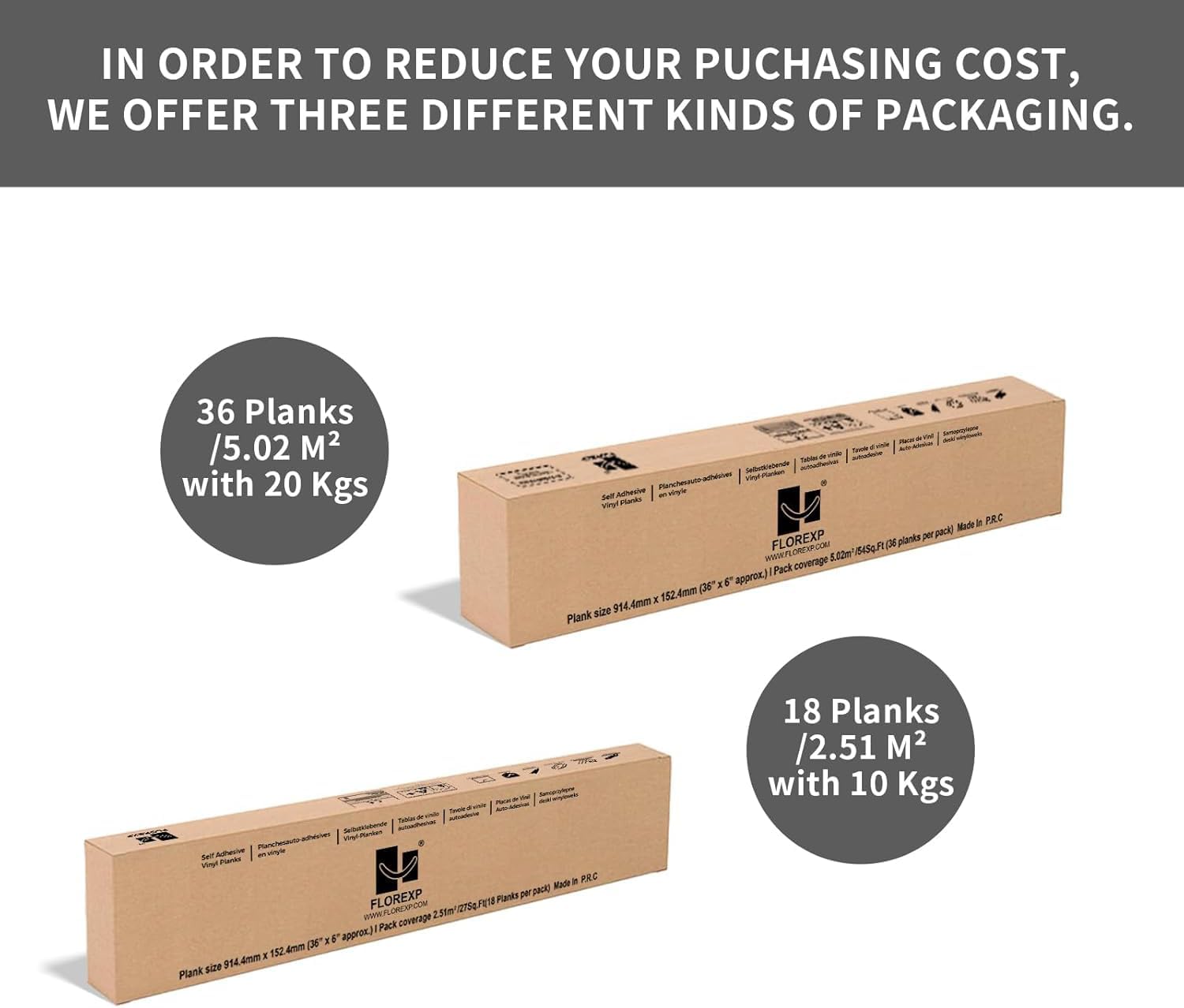 Detalle 2 de FLOREXP LVT self-adhesive plank 2.0mm