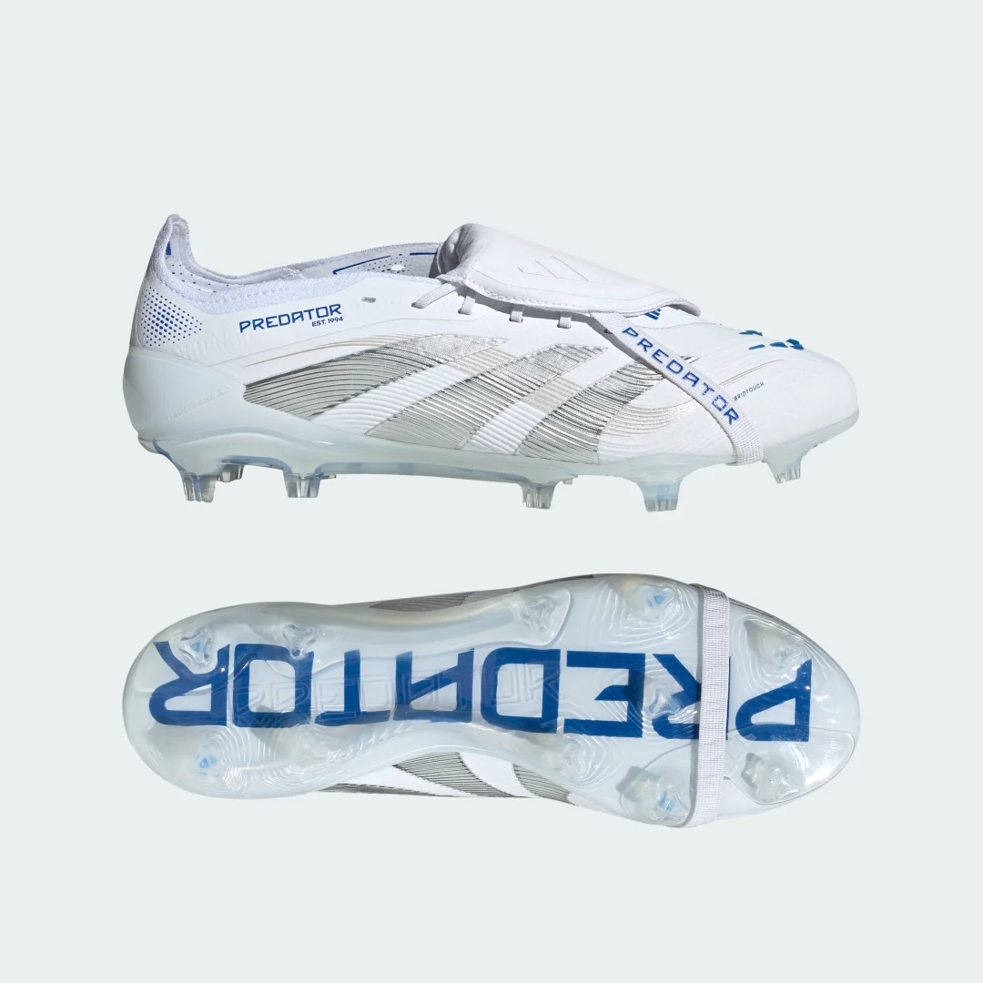 Detalle de Adidas Predator Elite Fold-Over Tongue para césped natural seco