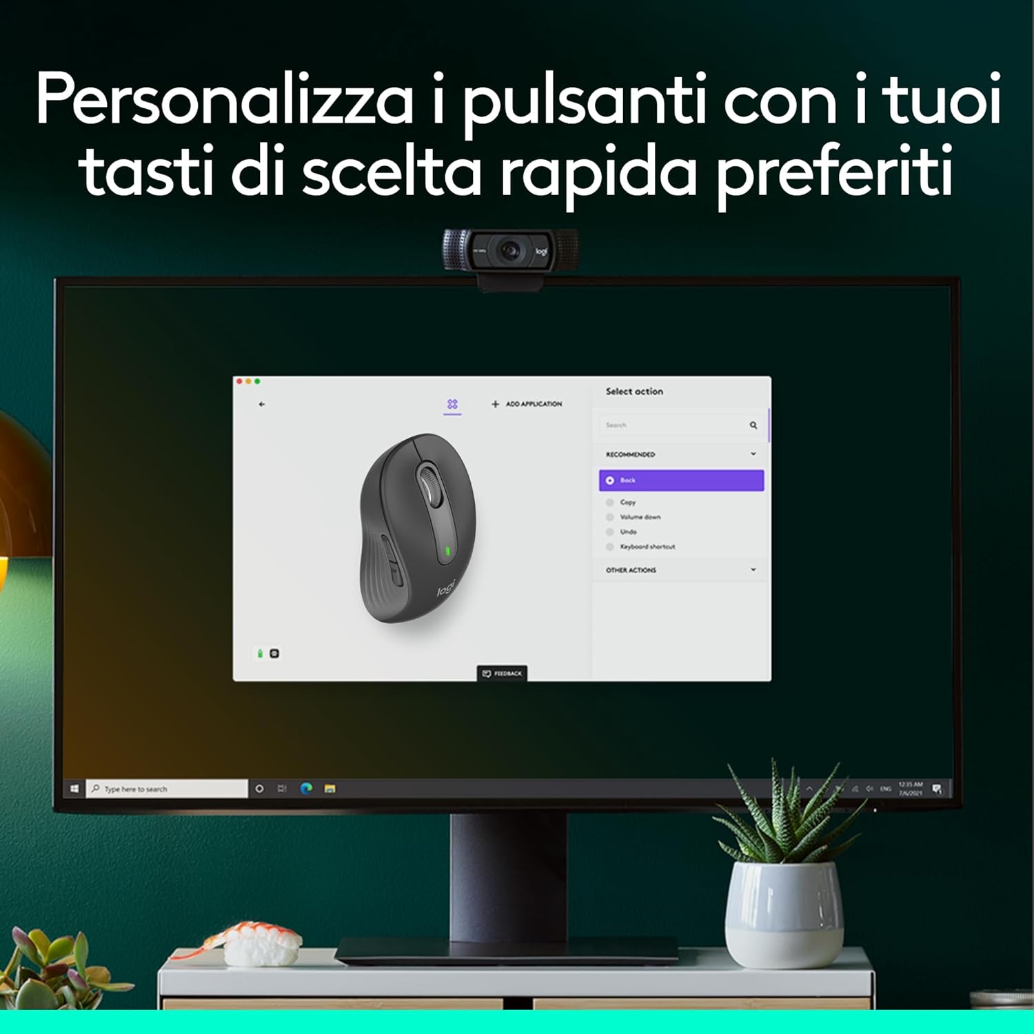 Thumbnail 5 de Logitech Signature M650 L mouse 2 anni 🖱