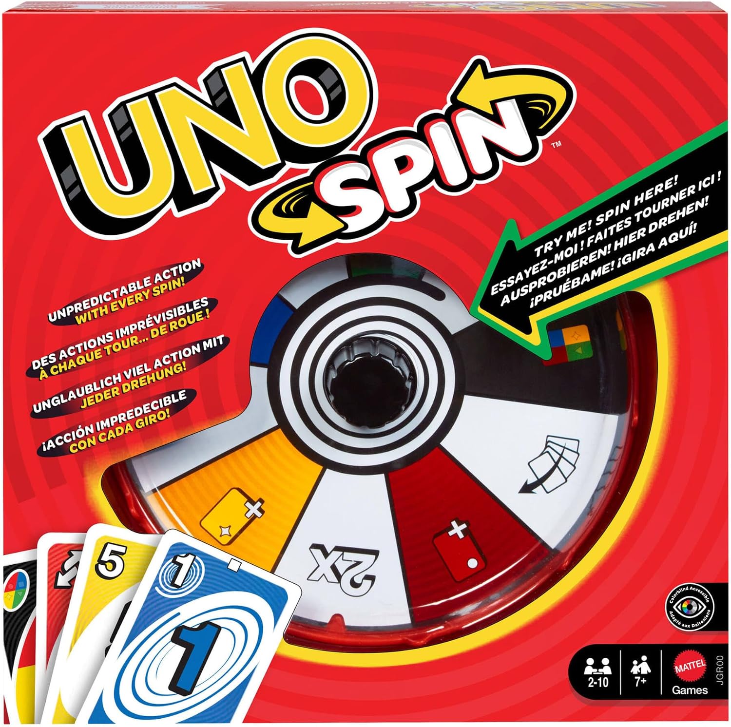 Thumbnail 6 de Mattel Games UNO Flip Extreme 🎲 - Juego de cartas +7 años
