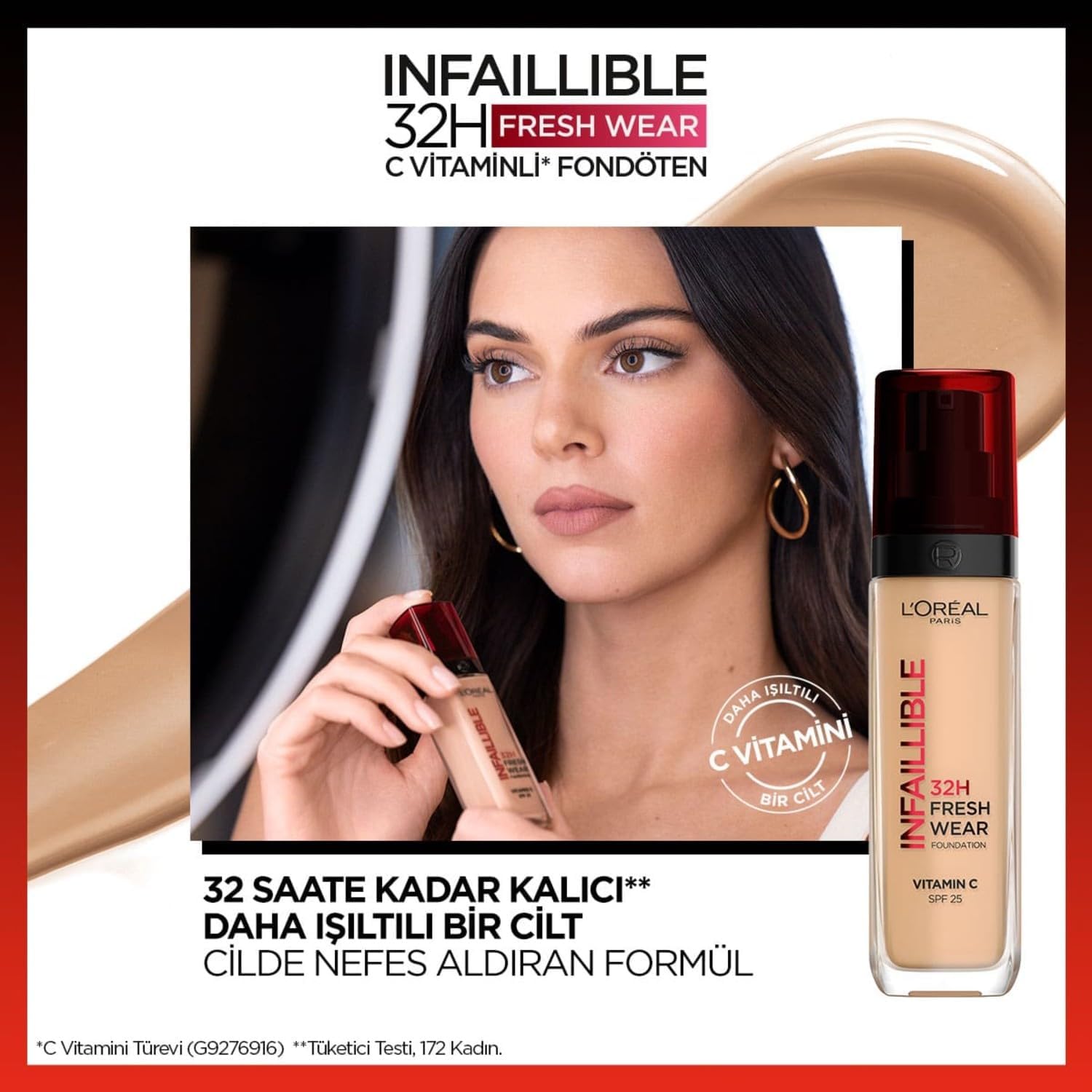 Detalle de L'Oréal Paris Infaillible 32h 30 ml