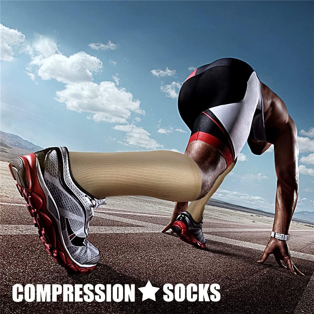 Thumbnail 4 de Gcbiger Compression Socks 15-20 mmHg 7 Pairs