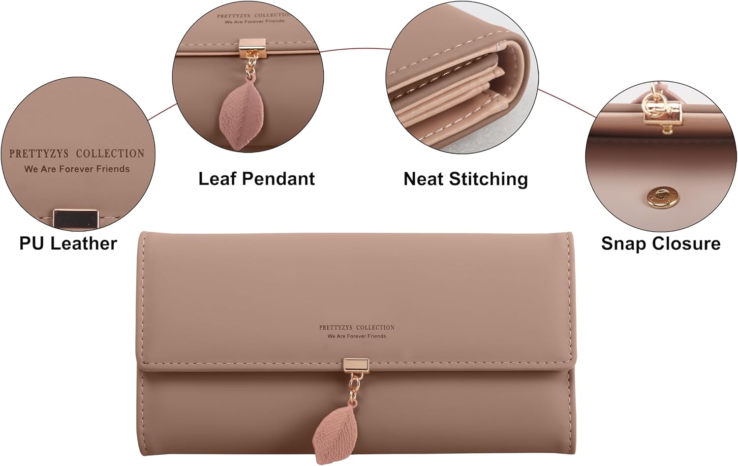 Thumbnail 4 de ZhengYue Ladies Purse RFID-blocking long wallet