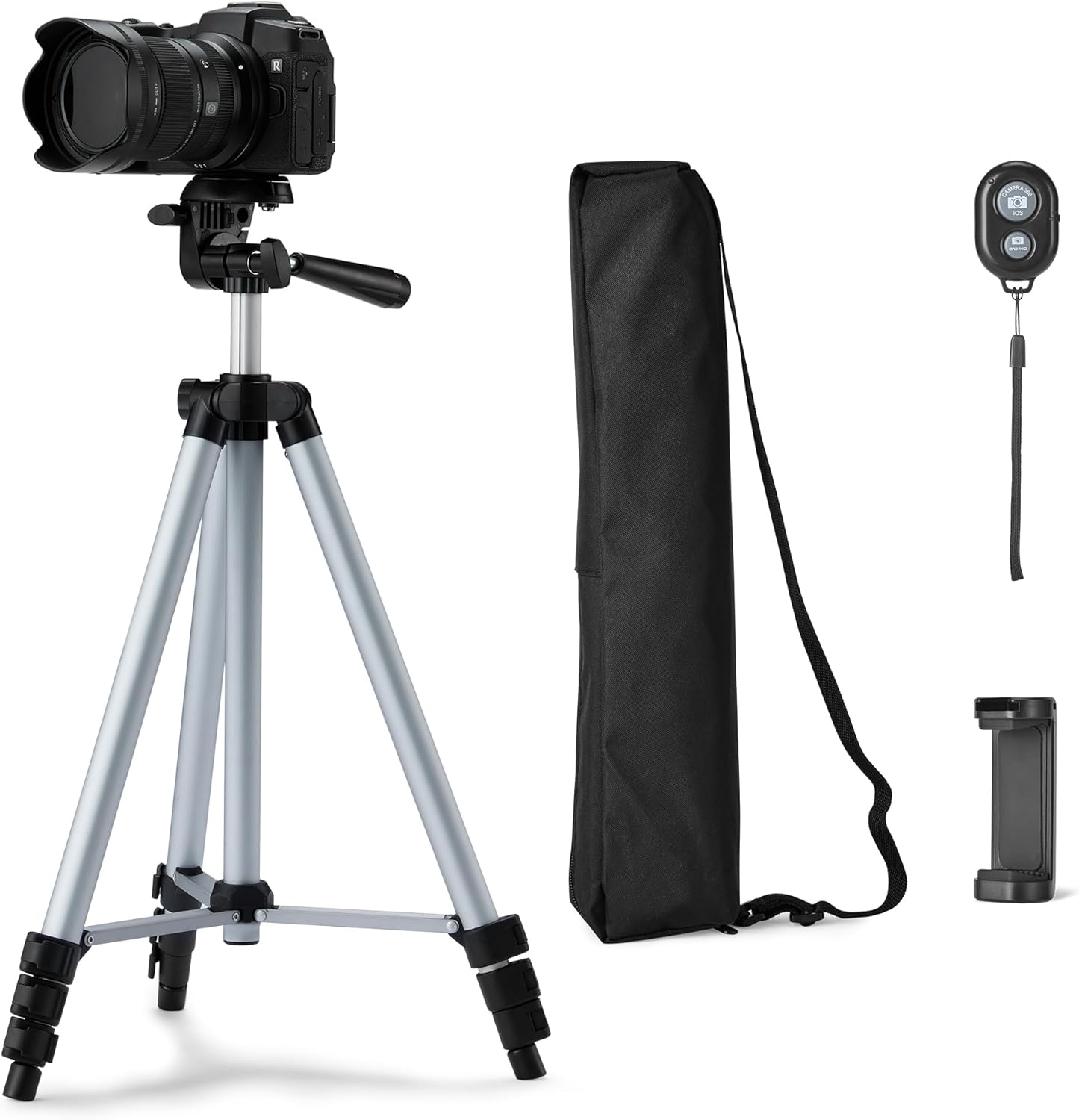 Amazon Basics Stativ 127 cm – Telefonhalterung 🎥