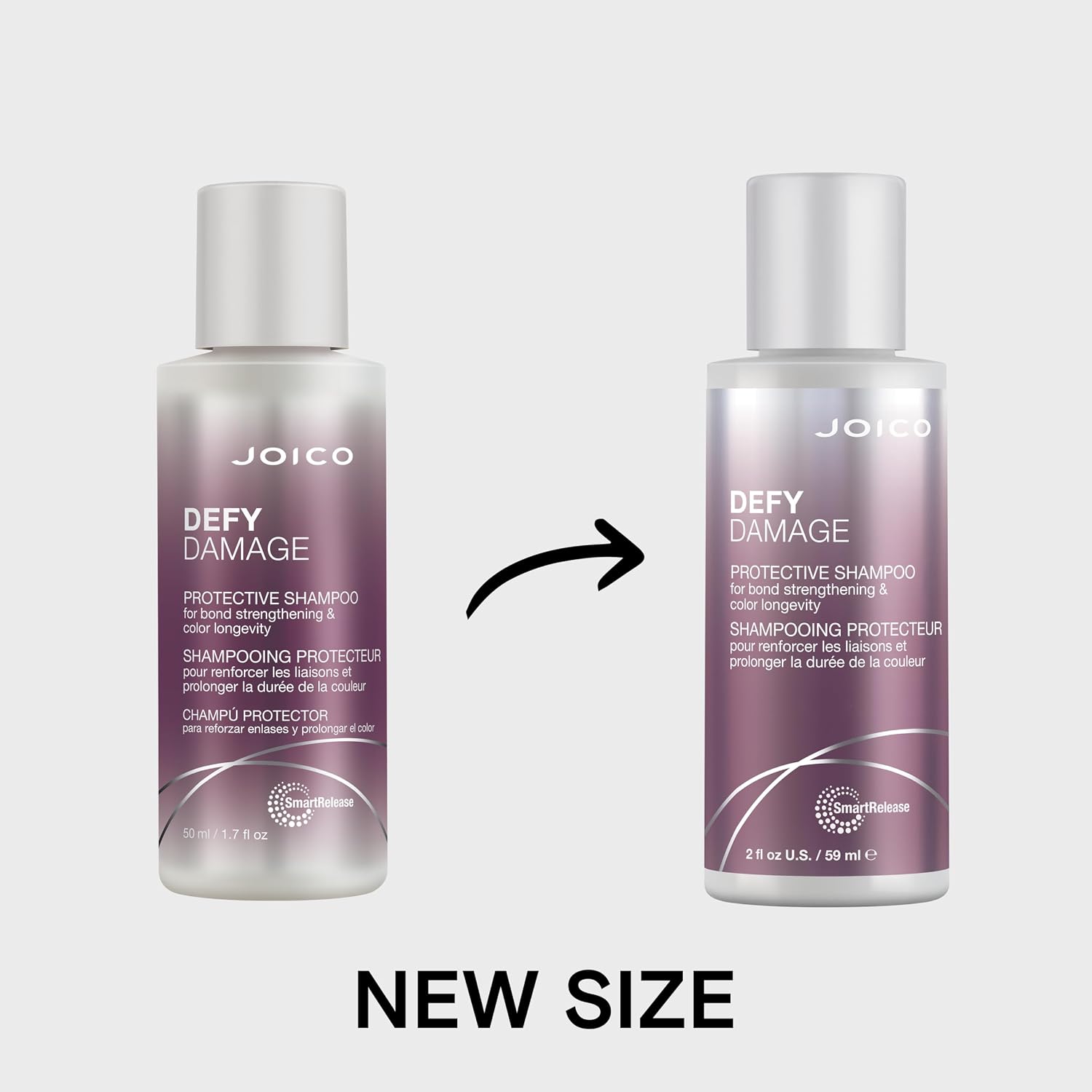 Detalle 2 de Joico Defy Damage Protective Shampoo, Sulfate-Free Color Care
