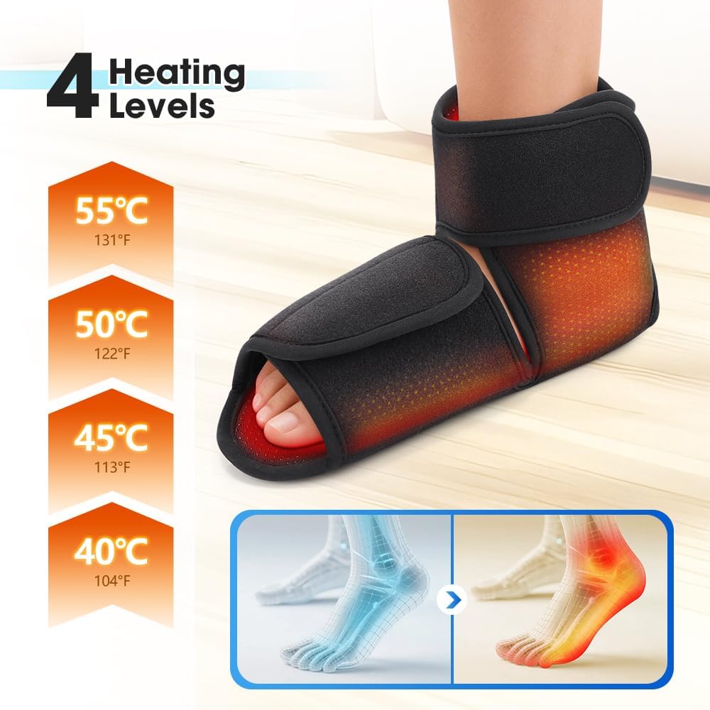 Detalle de Vefacion draadloos voetmassageapparaat met luchtcompressie en warmte