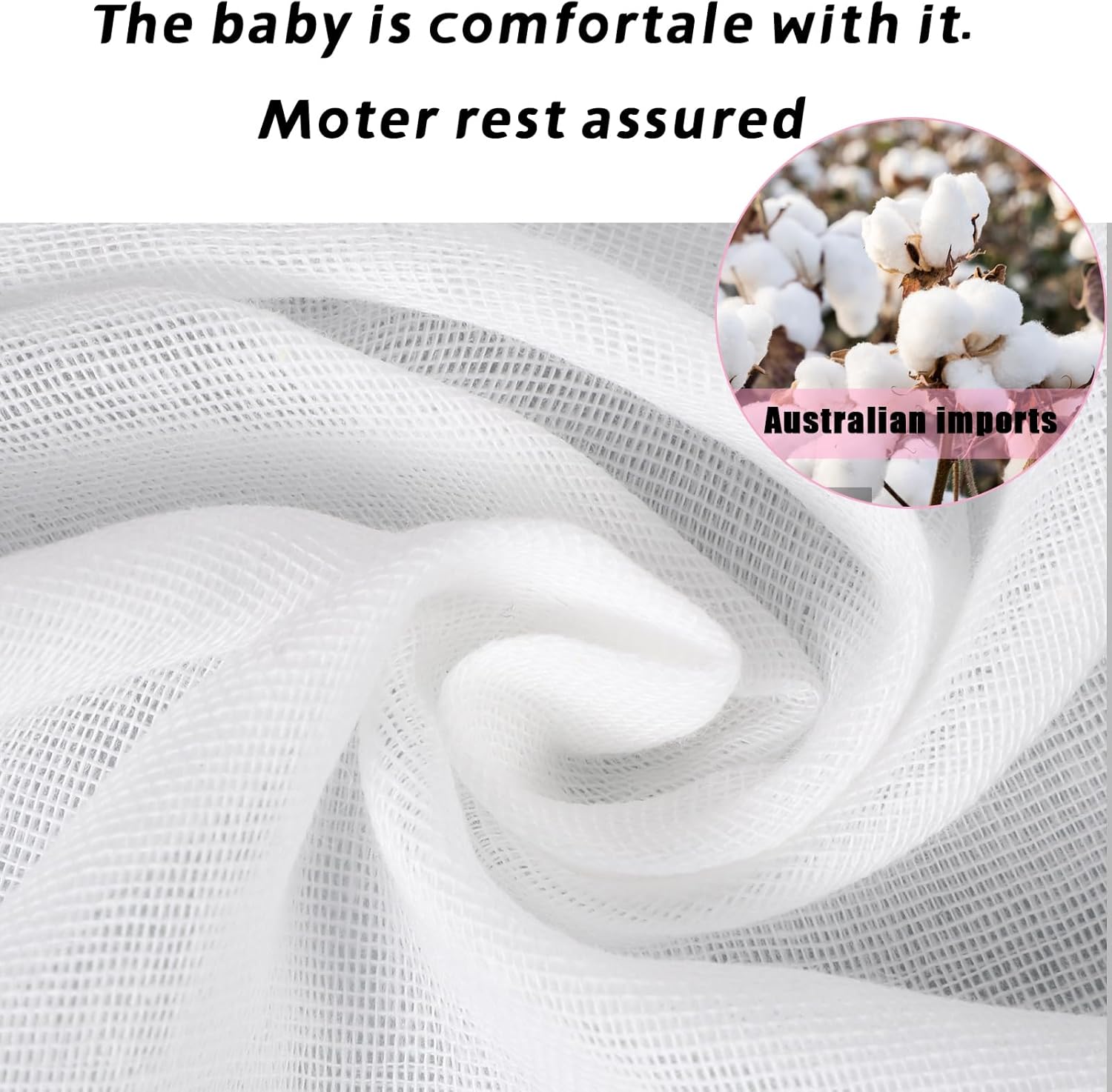Thumbnail 2 de Lanjue 12 x 12 inch Muslin Face Cloths 10-pack