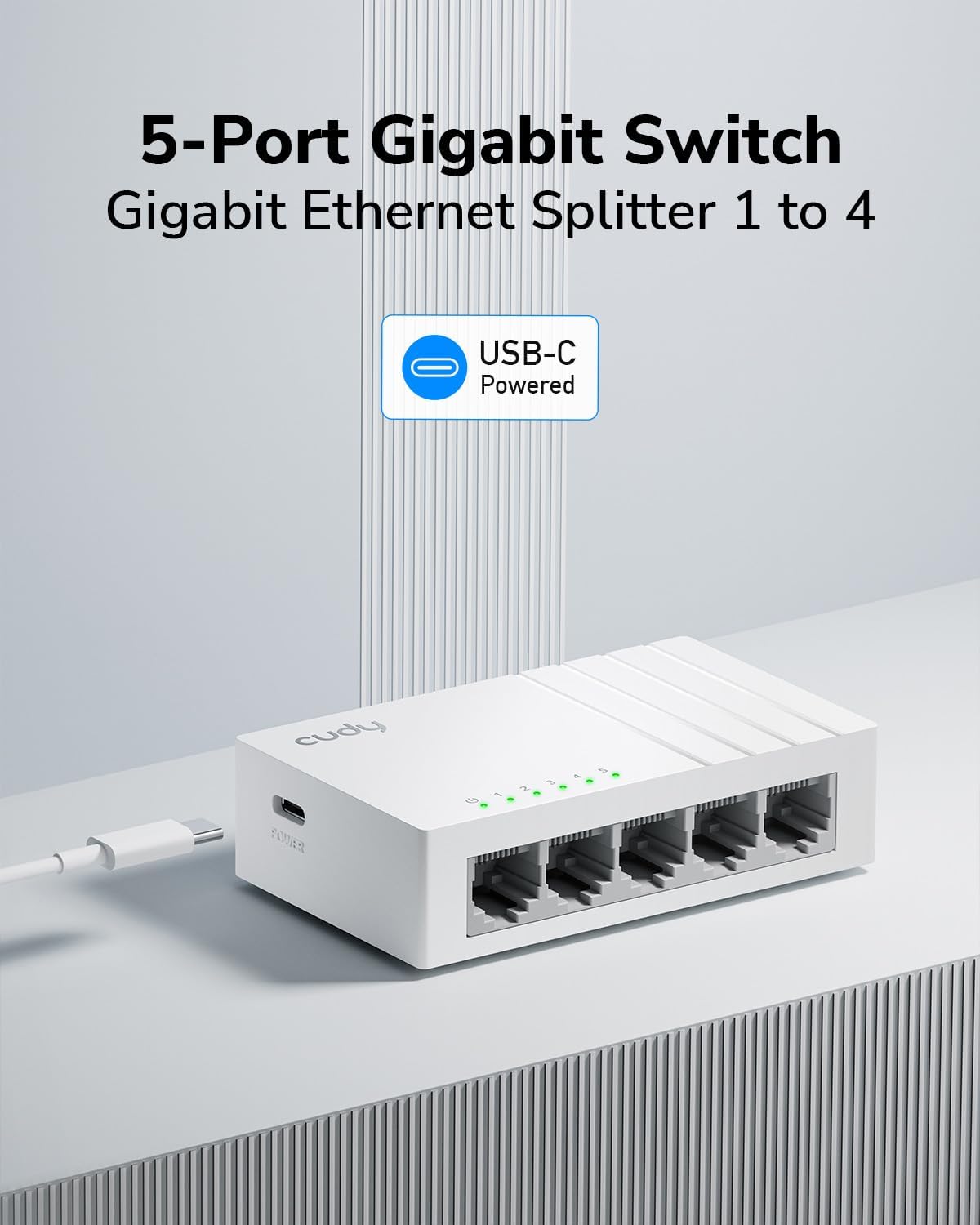 Thumbnail 1 de Cudy Gigabit Ethernet switch GS105U