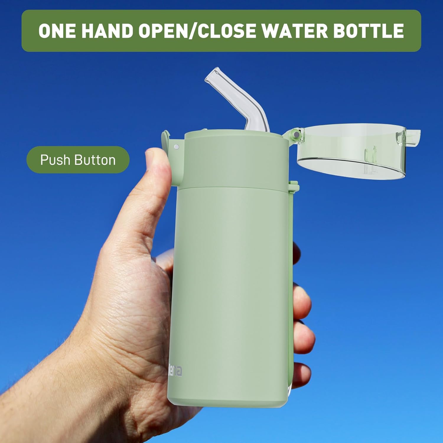 Thumbnail 6 de Exllena Small Water Bottle 150ml Mint