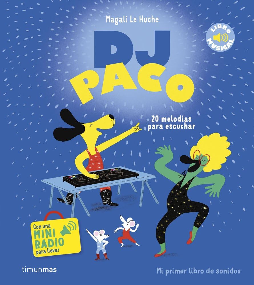 Detalle de Timun Mas Infantil DJ Paco – książka muzyczna po hiszpańsku dla dzieci od 3 lat