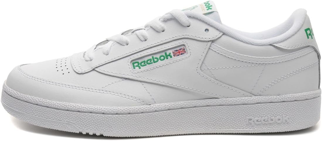 Detalle de Reebok Herren Club C 85 Sneaker – schlichte Street-Ästhetik mit OrthoLite-Einlegesohle