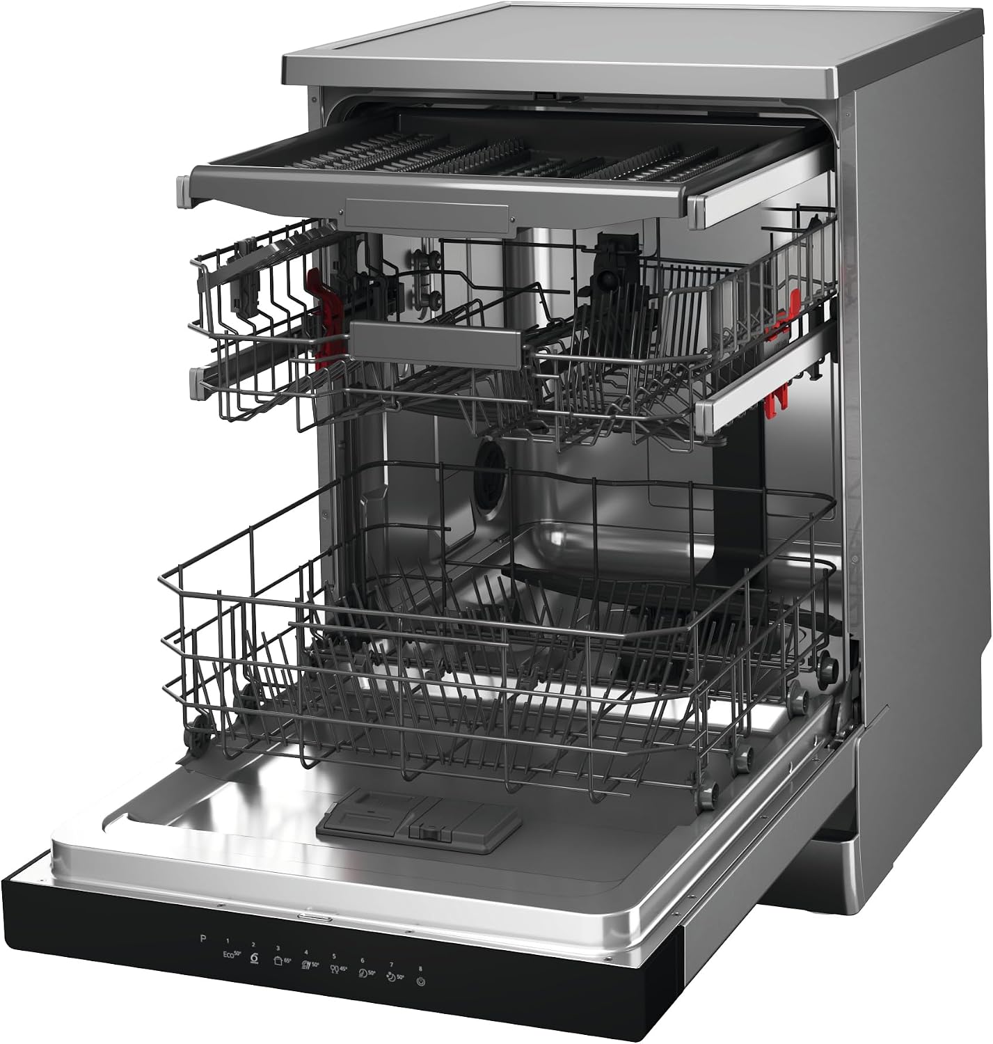 Thumbnail 6 de Whirlpool WH4FFA14BN6X – Lavastoviglie a 14 coperti: versatilità e automazione per ogni cucina