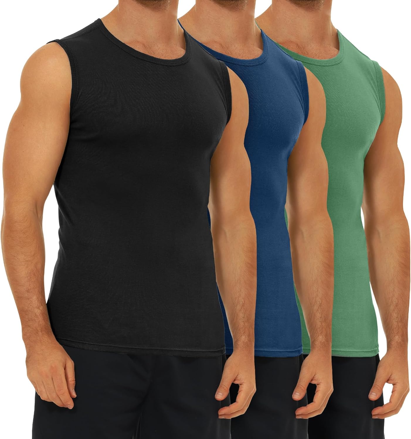 Thumbnail 6 de FALARY Tank Top 3er Pack für Herren S-5XL