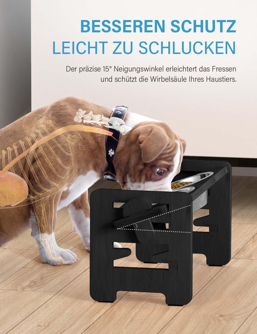 Thumbnail 3 de Vantic Hundenapf erhöht mit Ständer