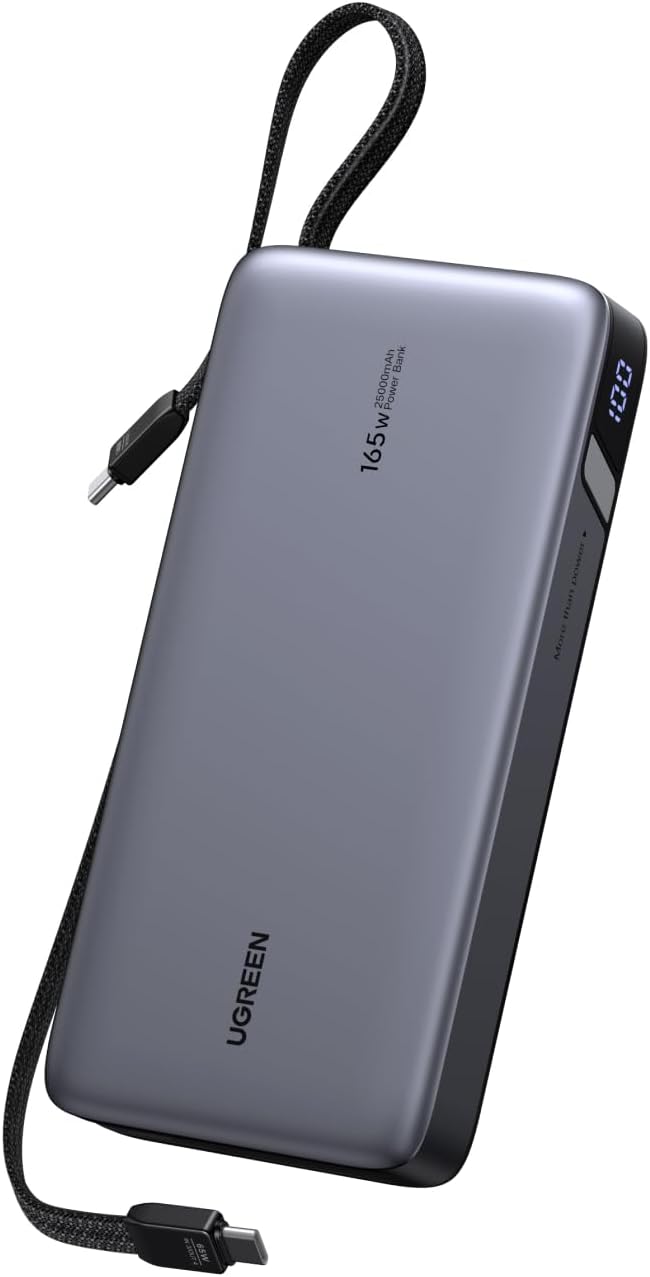 Detalle de UGREEN Nexode 25000mAh 165W power bank