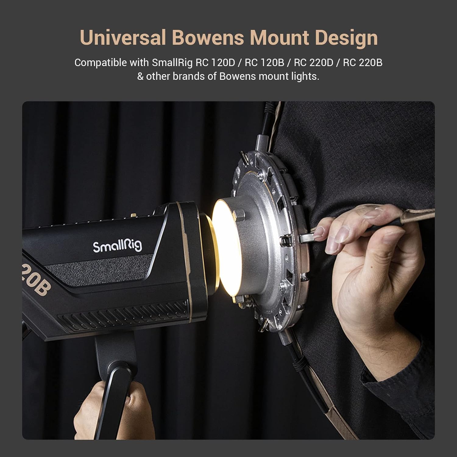 Detalle 2 de SMALLRIG Rectangular Softbox 60 x 90cm Quick Release Bowens Mount (3930)