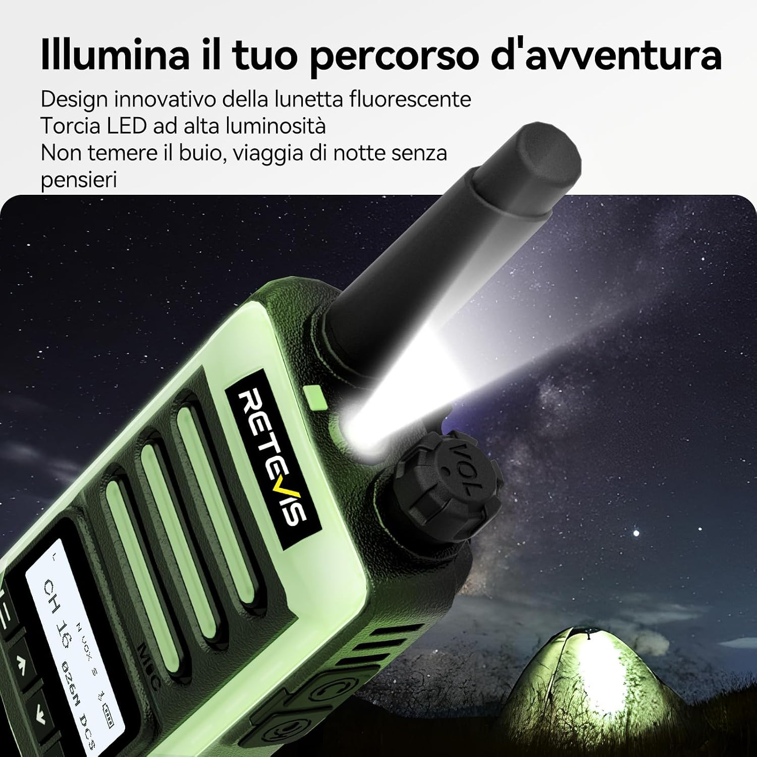 Thumbnail 5 de Retevis RB666S Walkie Talkies 3er-Pack